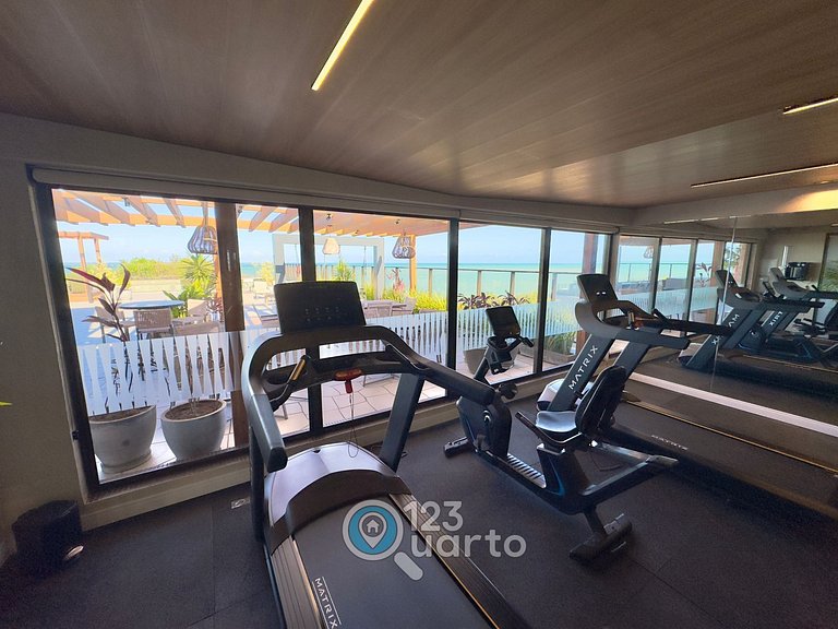 Flat Beira-Mar no Bessa | 123Quarto #GS115