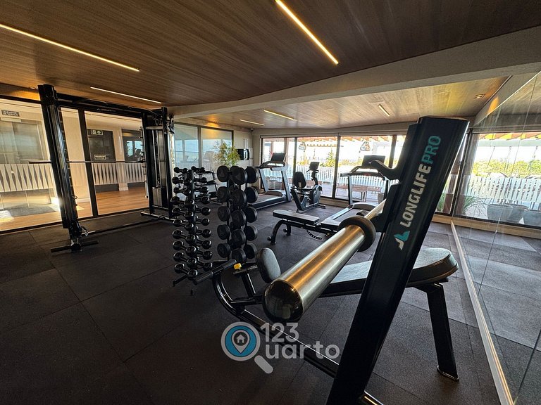 Flat Beira-Mar no Bessa | 123Quarto #GS121