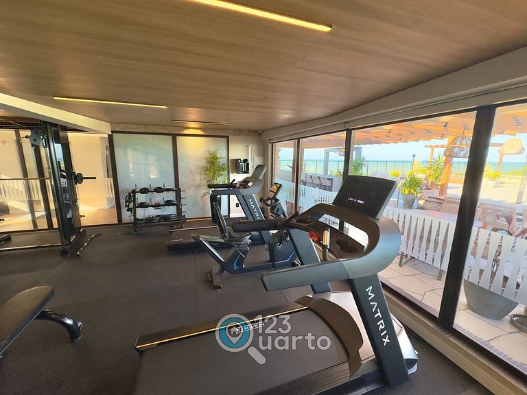 Flat Beira-Mar no Bessa | 123Quarto #GS121