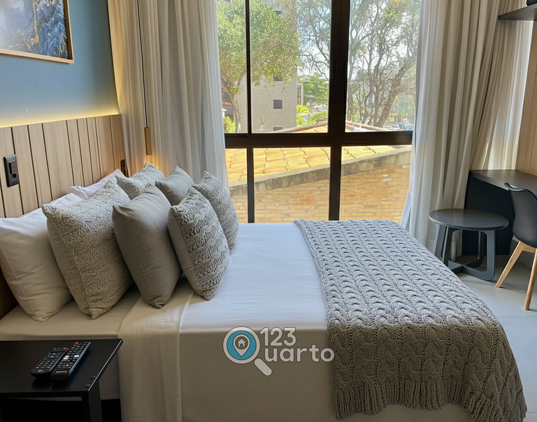 Flat Studio á Beira-Mar | pé na areia #GS219