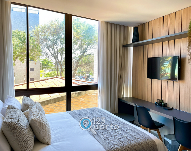 Flat Studio á Beira-Mar | pé na areia #GS219