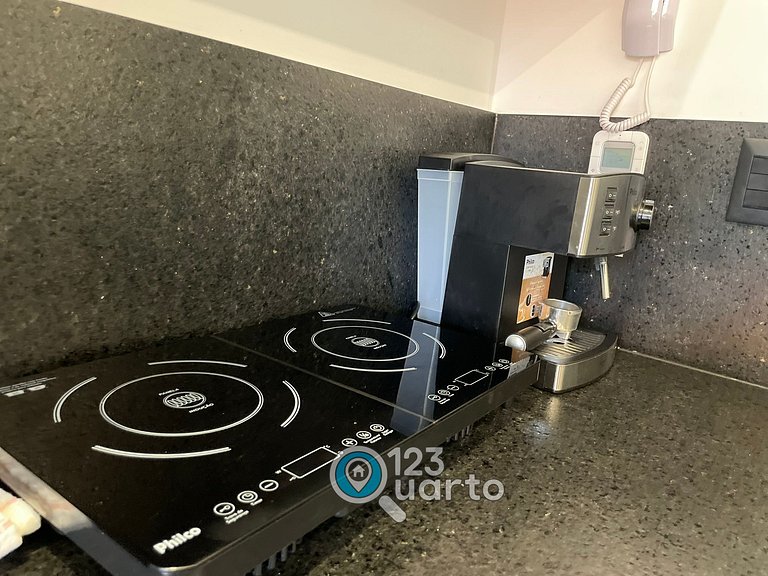 Flat Studio á Beira-Mar | pé na areia #GS219