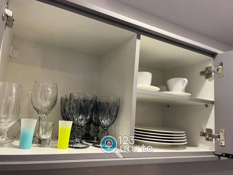 Flat Studio á Beira-Mar | pé na areia #GS219