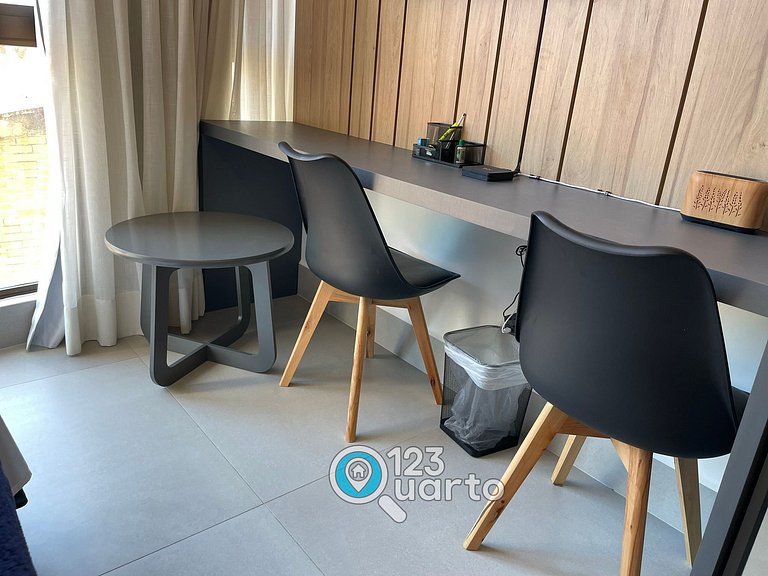 Flat Studio á Beira-Mar | pé na areia #GS219