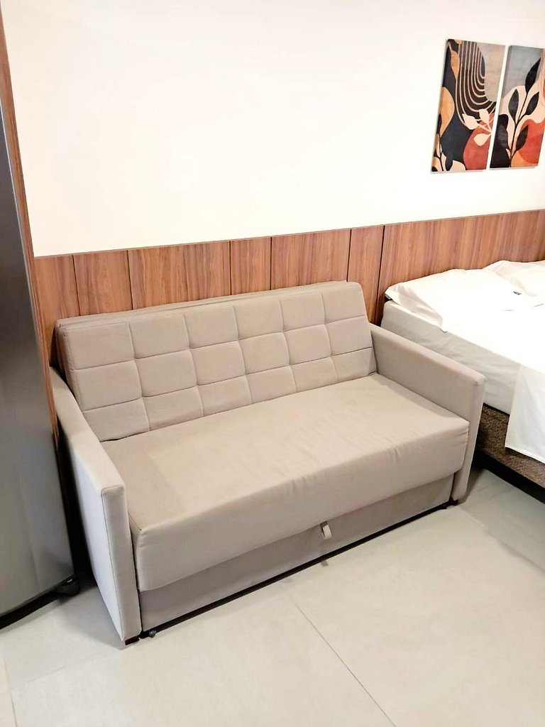 Flat Beira-Mar no Bessa | 123Quarto #GS121