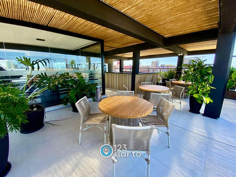 Studio Premium com Varanda | BESSA #XR220