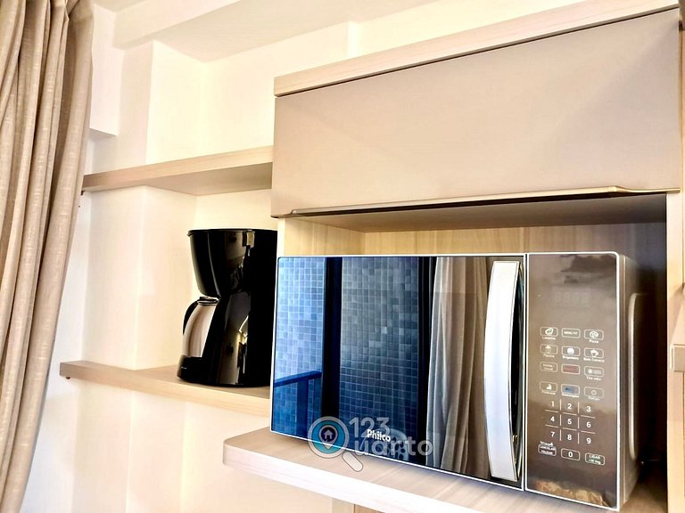 Apto Luxo Beira Mar | 123Quarto #BH236