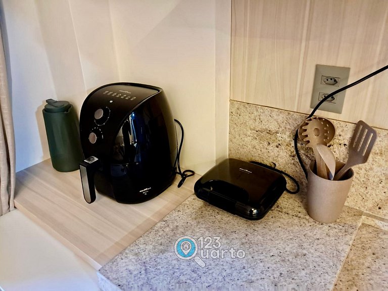 Apto Luxo Beira Mar | 123Quarto #BH236