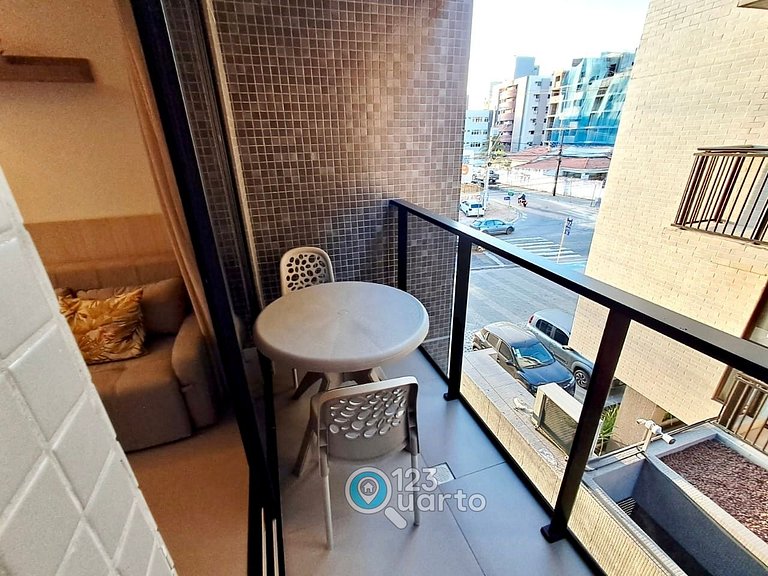 Apto Luxo Beira Mar | 123Quarto #BH236