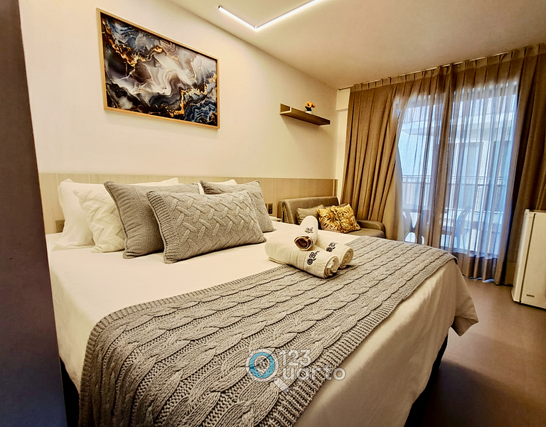 Apto Luxo Beira Mar | 123Quarto #BH236