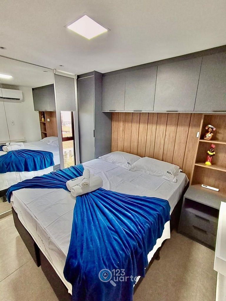 Apto Aconchegante Exclusivo | Manaira #SSP305