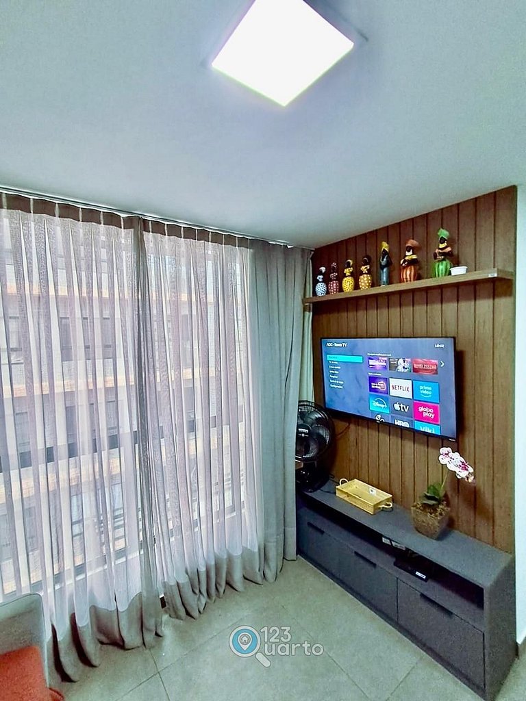 Apto Aconchegante Exclusivo | Manaira #SSP305