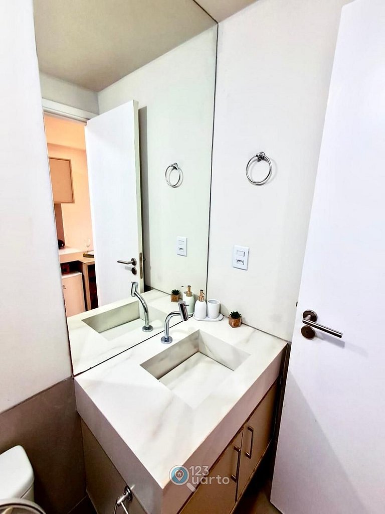 Cabo Branco Green View Studio | 123Quarto #VVM409