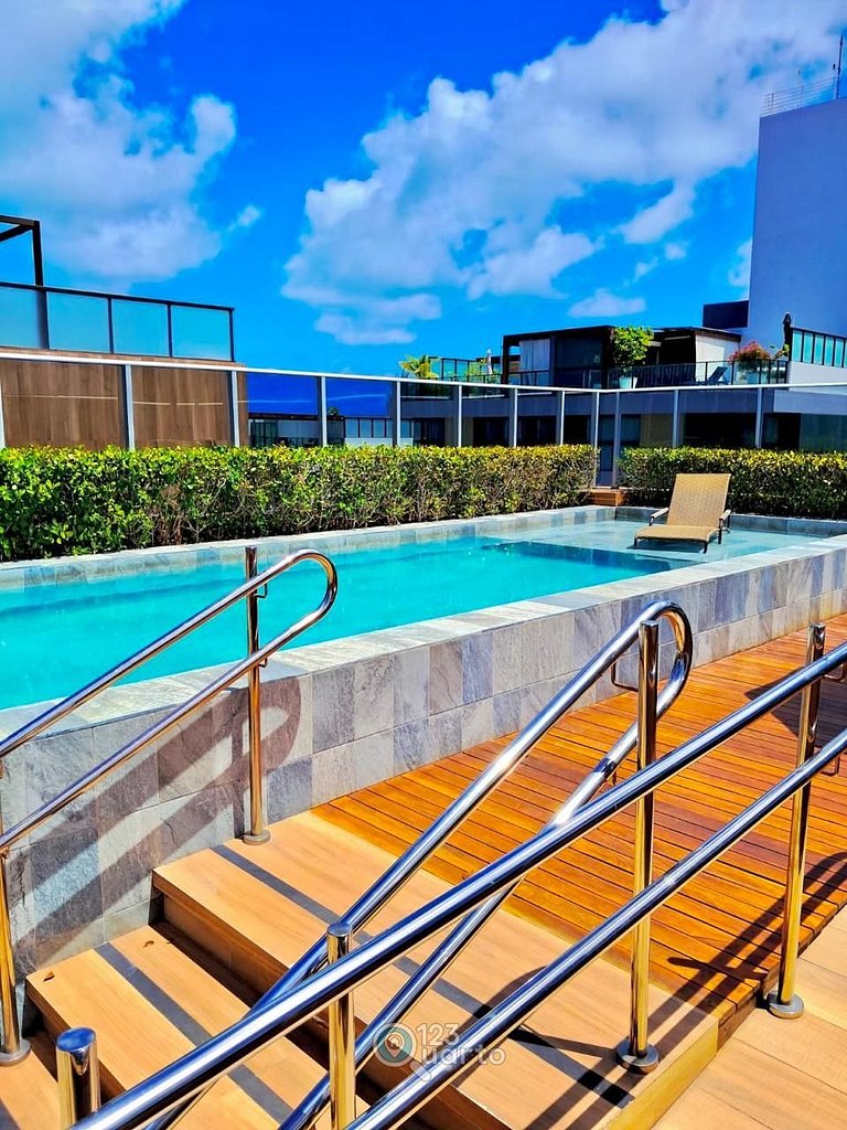 Stúdio em Cabo Branco Piscina na Cobertura #VM409