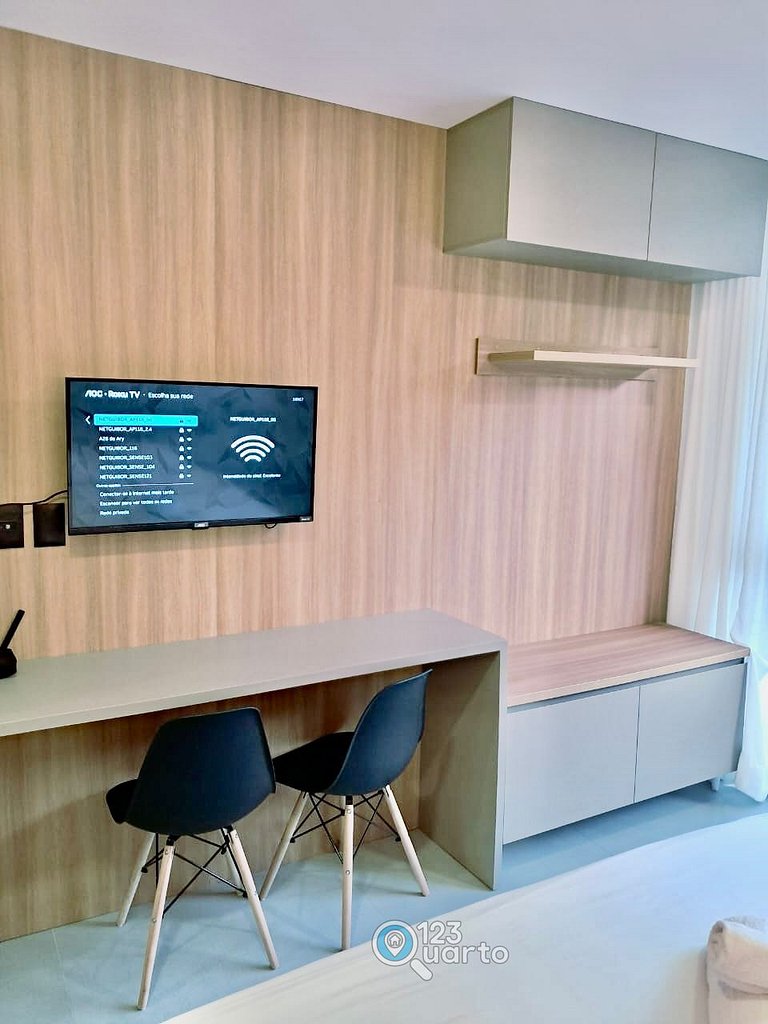 Apto Luxo Pé na Areia no Bessa | 123Quarto #GS118