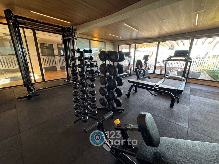 Apto Luxo Pé na Areia no Bessa | 123Quarto #GS118