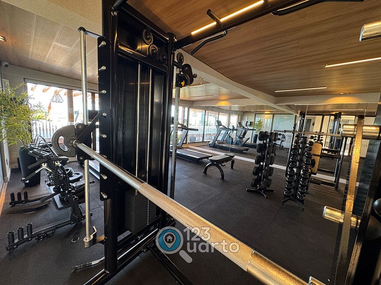 Apto Luxo Pé na Areia no Bessa | 123Quarto #GS118