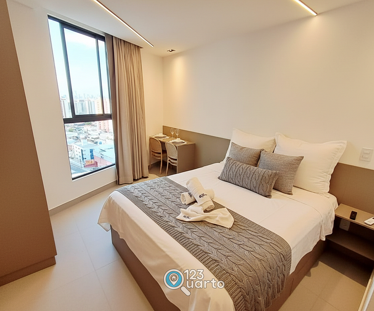 Flat Stúdio Em Manaíra - 123Quarto #SOL1106