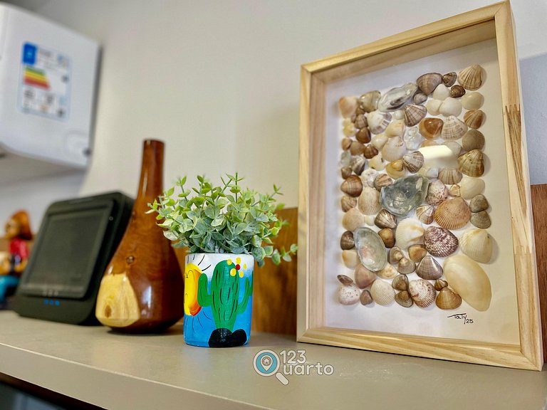 Studio Coastal Breeze | 123Quarto #SOL608