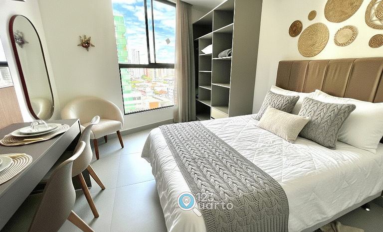 Studio Coastal Breeze | 123Quarto #SOL608