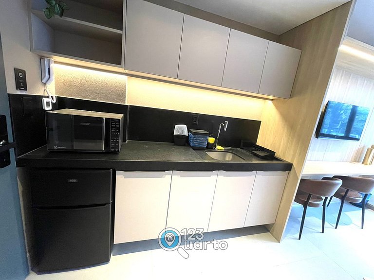 Flat Luxo no Bessa 2 Camas | 123Quarto #GS116