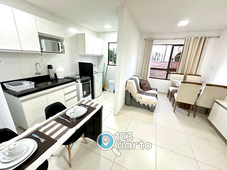 Apartamento 2 Quarto em Cabo Branco #PR103