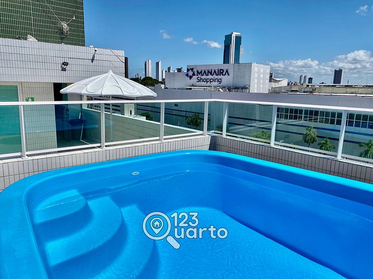 Apartamento em Manaíra 1 Quarto | 123Quarto