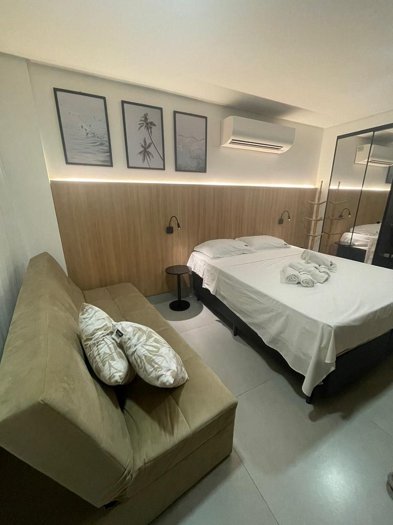 Apto Luxo Pé na Areia no Bessa | 123Quarto #GS118