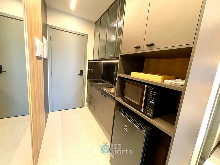 Stúdio Luxo & Comfort | 123Quarto #SOL703