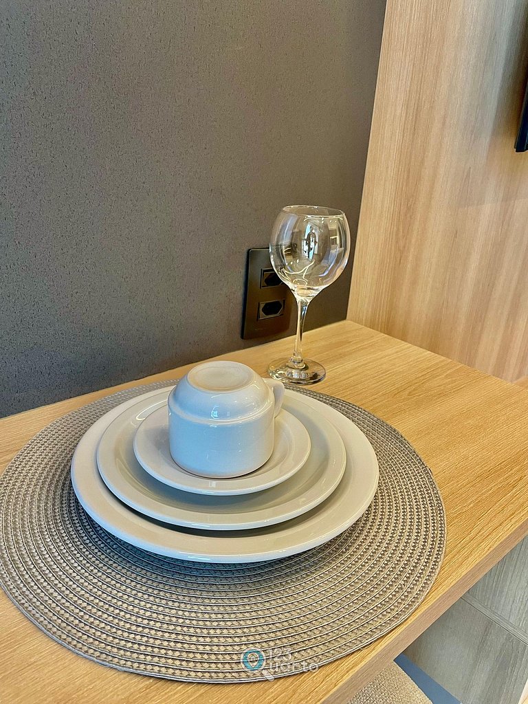 Stúdio Luxo & Comfort | 123Quarto #SOL703