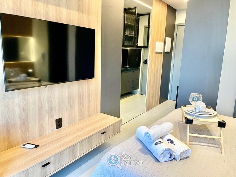 Stúdio Luxo & Comfort | 123Quarto #SOL703
