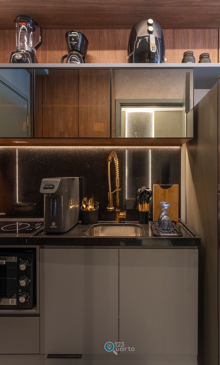 Apto Luxo Deluxe | Solaz by 123Quarto #SOL606