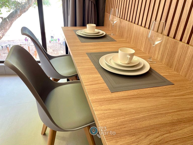 Apartamento Frente Mar | Luxo e Conforto #GS212