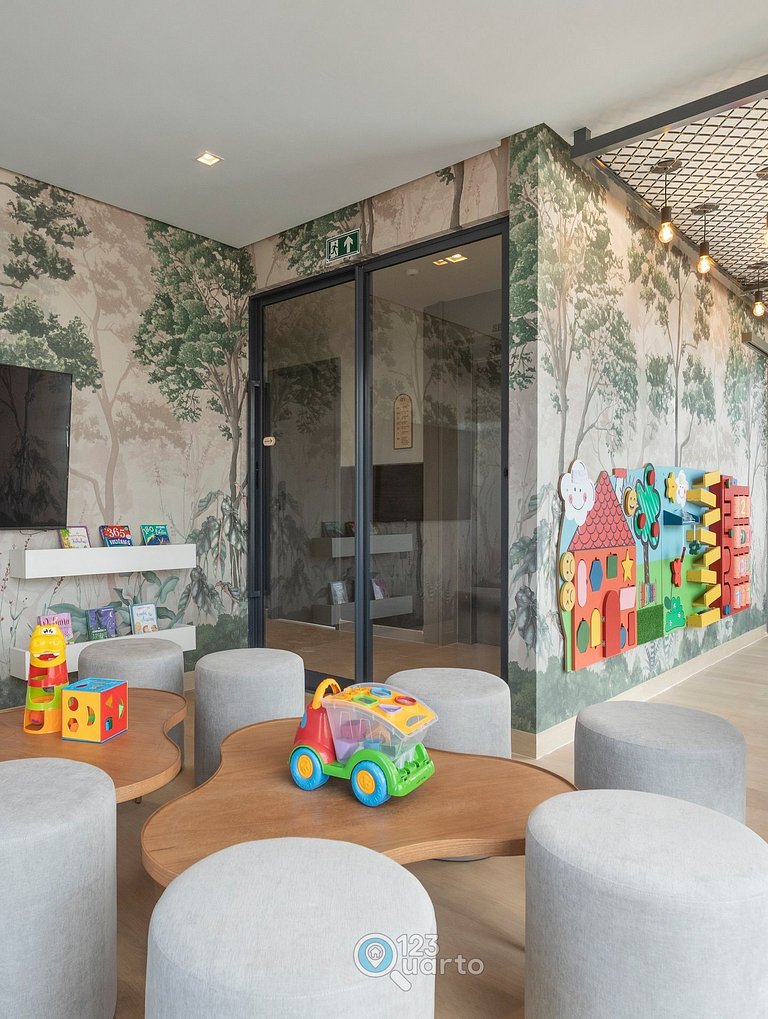 Apto Luxo | Vista Mar + Hidro Aquecida no Rooftop