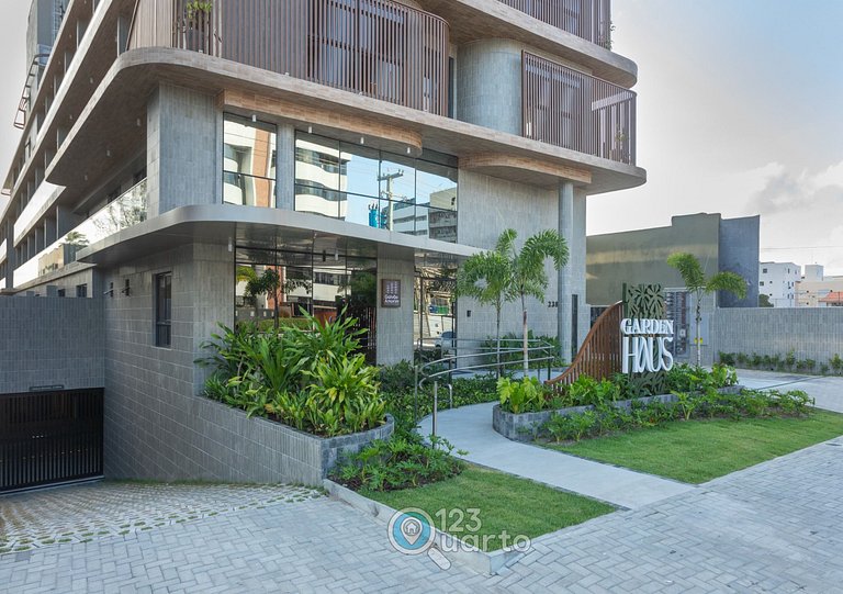 Apto Luxo | Vista Mar + Hidro Aquecida no Rooftop