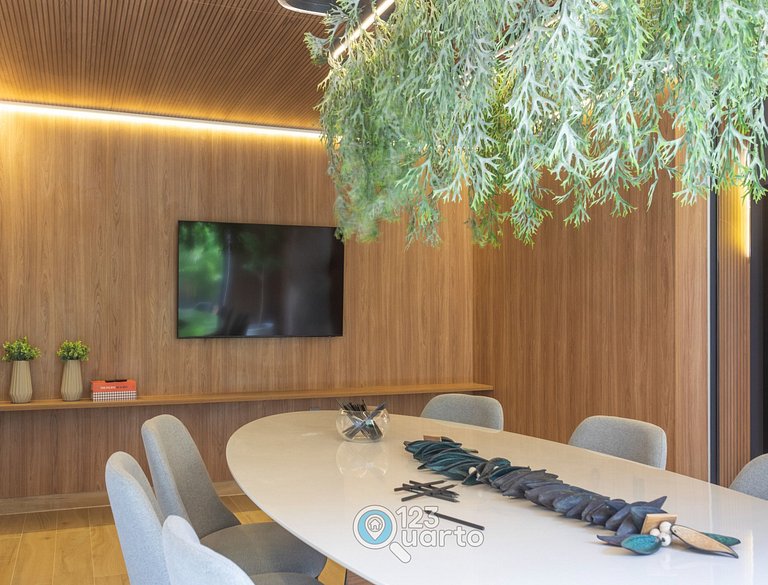 Apto Luxo | Vista Mar + Hidro Aquecida no Rooftop