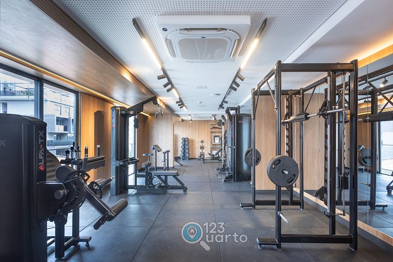 Apto Luxo | Vista Mar + Hidro Aquecida no Rooftop