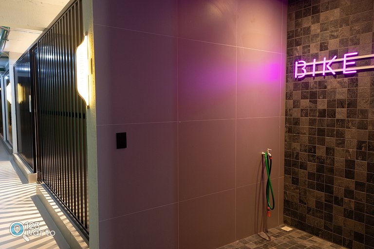 Apto Luxo | Vista Mar + Hidro Aquecida no Rooftop