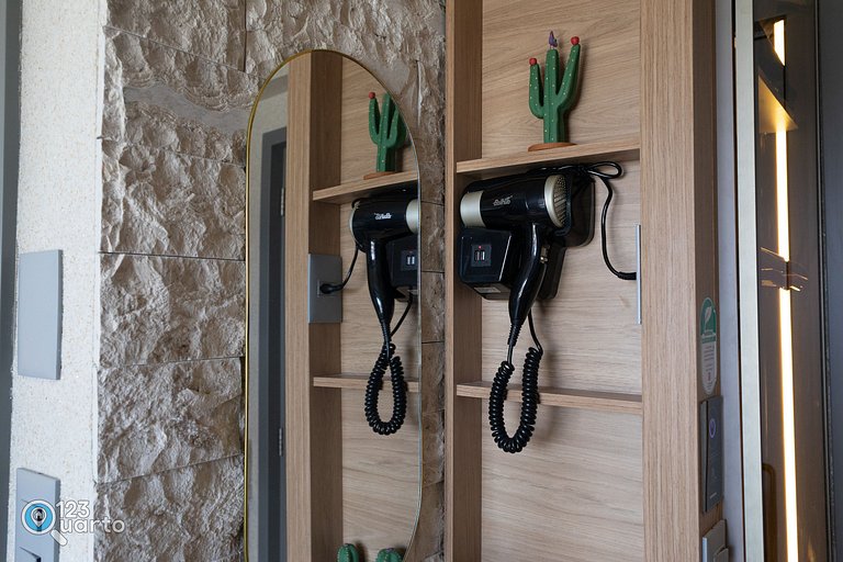 Apto Luxo | Vista Mar + Hidro Aquecida no Rooftop