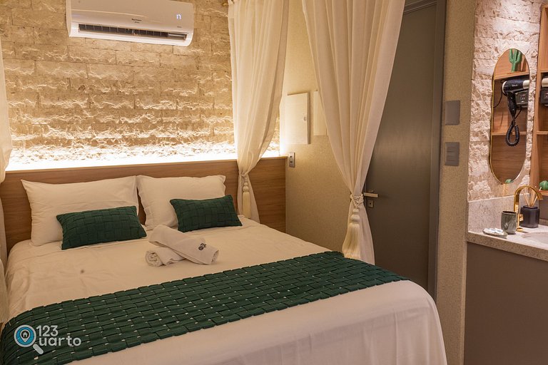 Apto Luxo | Vista Mar + Hidro Aquecida no Rooftop