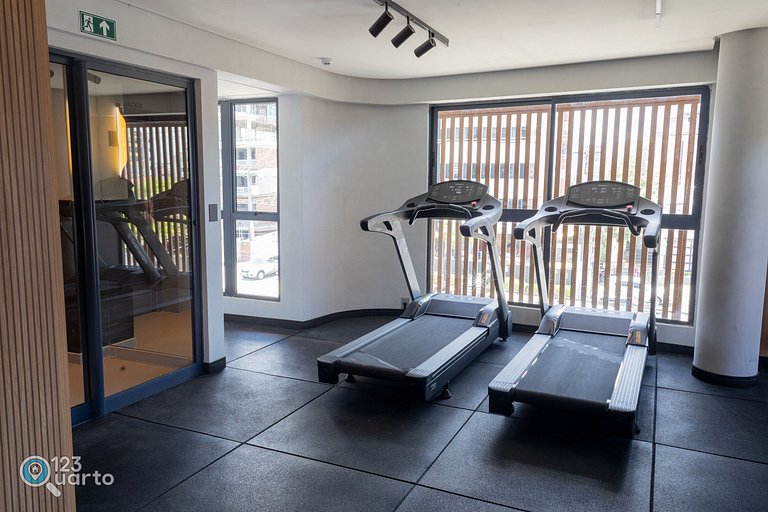 Apto Luxo | Vista Mar + Hidro Aquecida no Rooftop