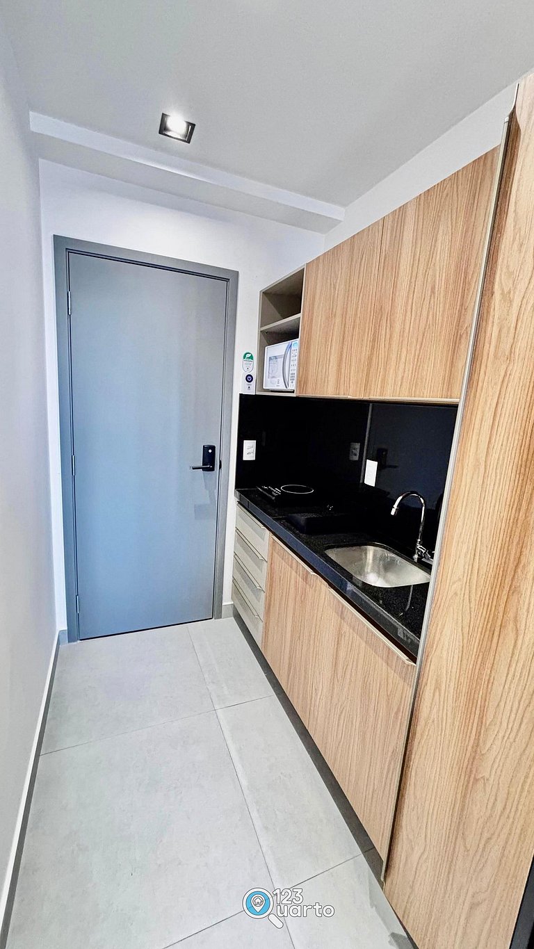 Stúdio Deluxe Vista Cidade - #SOL909