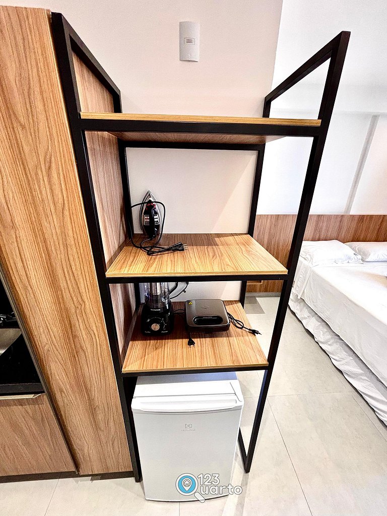 Stúdio Deluxe Vista Cidade - #SOL909