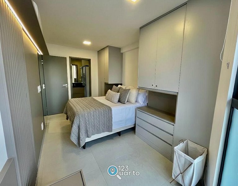 Apartamento 2 Quartos Com Vista City #SOL511