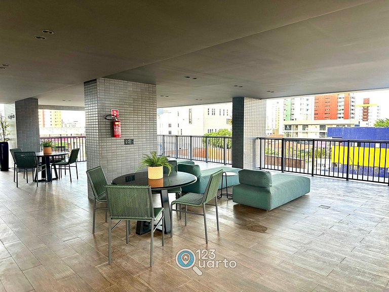 Apartamento 2 Quartos Com Vista City #SOL511