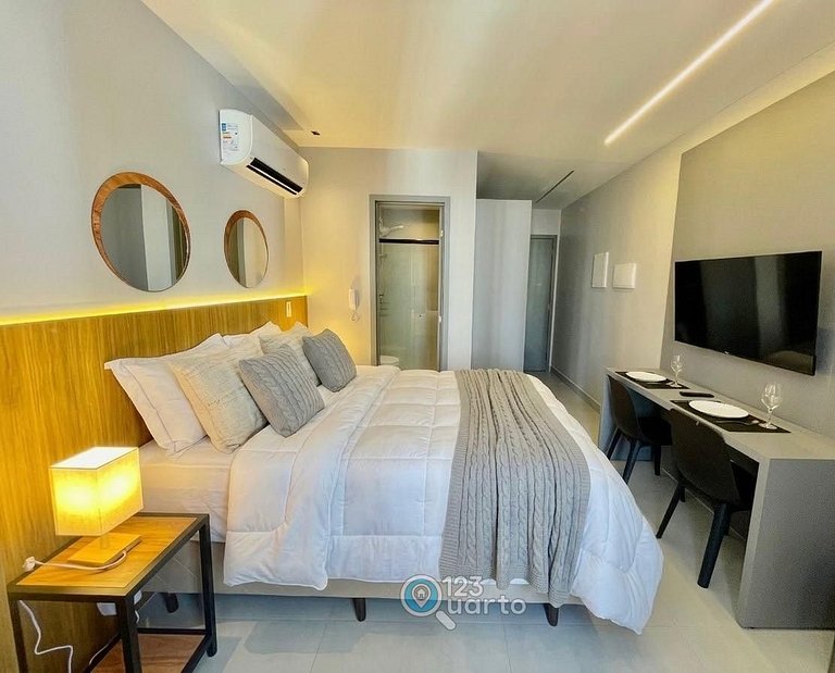 Apartamento Luxo Vista City | Manaíra - #SOL204