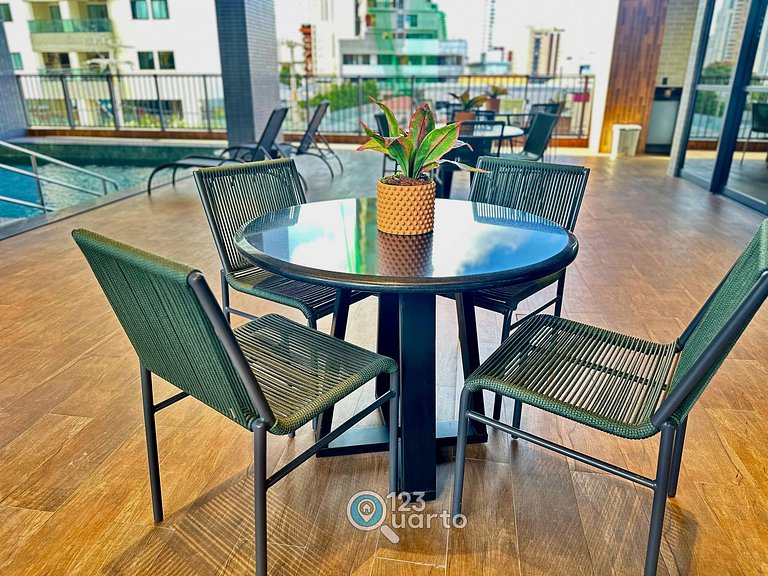 Apartamento Luxo Vista City | Manaíra - #SOL204