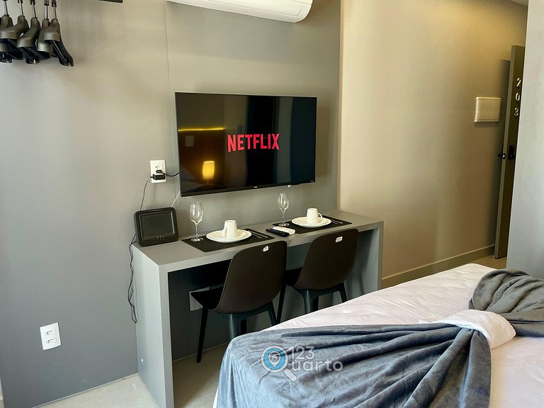 Stúdio Luxo Vista City - #SOL203