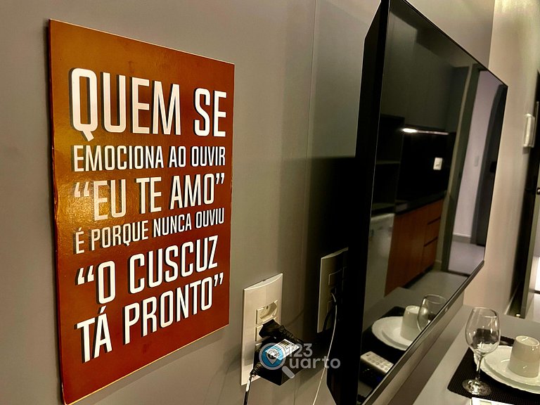 Stúdio Luxo Vista City - #SOL203