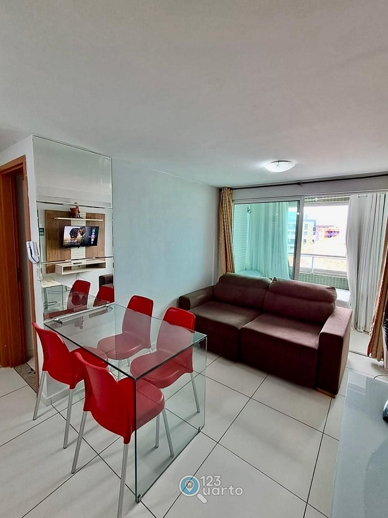 Israel Flat | Coração de Tambaú by 123Quarto